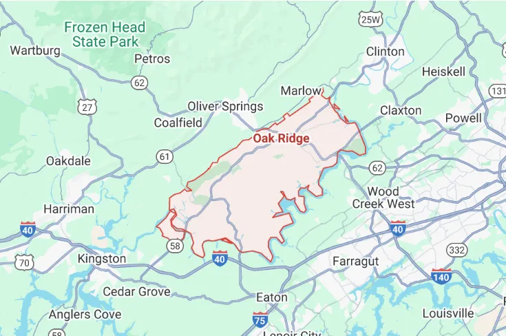 OakRidge-map