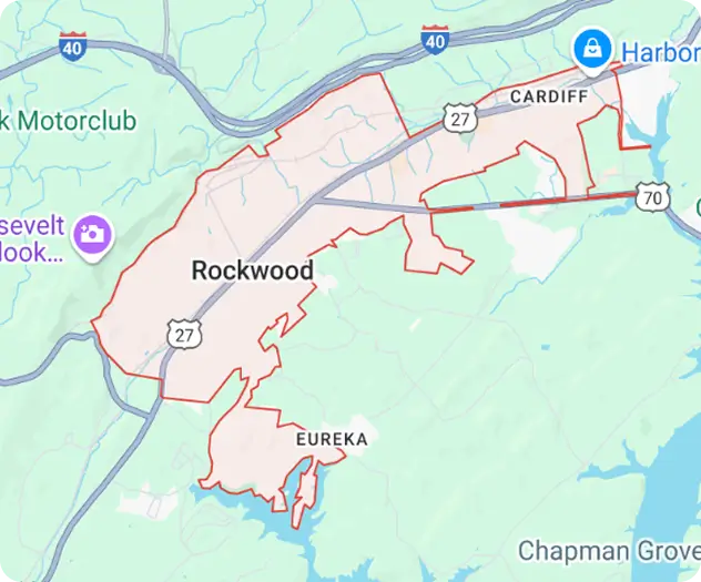 Rockwood-map