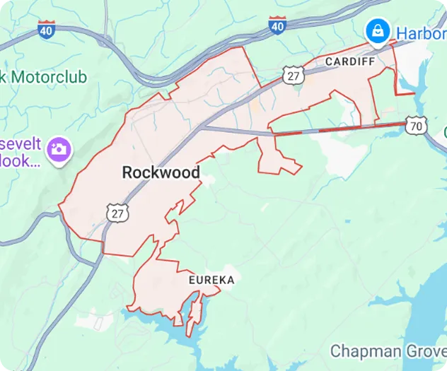 Rockwood-map
